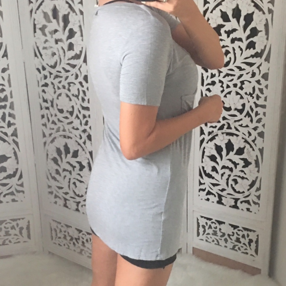 Deep V Buttery Soft Tee - Picture 4 of 7